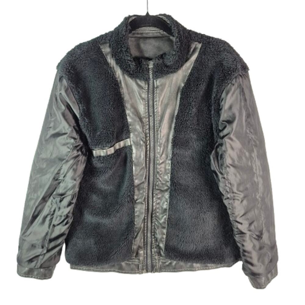 BKE "Garrison"  Faux Leather Jacket w/ Fleece Liner Size Youth Boys XL 18-20 - Picture 9 of 13